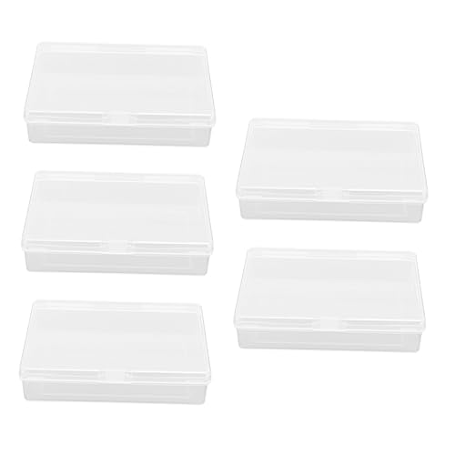 ibasenice 5 Stück Boxen Aufbewahrungskiste Spielkartenhalter riesige Spielkarten Kartenspiel Storage Boxes aufbwahrungs-Box Pokerkartenetui Behälter für Spielkarten Plastik Transparent ibasenice 5 Stück Boxen Aufbewahrungskiste Spielkartenhalter riesige Spielkarten Kartenspiel Storage Boxes aufbwahrungs-Box Pokerkartenetui Behälter für Spielkarten Plastik Transparent von ibasenice