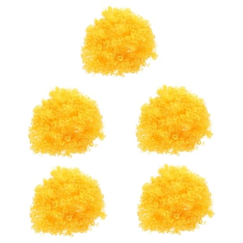 ibasenice 5 Stück Bunte Afro Clown Perücke Lustige Cosplay Haarperücke für Erwachsene Leichte Langlebige Verkleidung für Karneval Themenpartys und Maskeraden ibasenice 5 Stück Bunte Afro Clown Perücke Lustige Cosplay Haarperücke für Erwachsene Leichte Langlebige Verkleidung für Karneval Themenpartys und Maskeraden von ibasenice