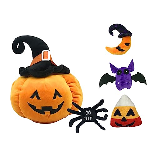 ibasenice 5 Stück Desktop - Halloween- Plüsch Halloween- Kinderspielzeug Halloween fensterdeko Halloween süßigkeiten Desktop-Puppendekoration Halloween-Raumdekoration von ibasenice
