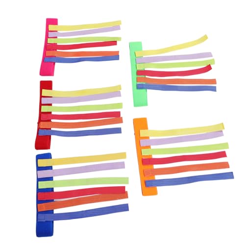ibasenice 5 Stück Fang Spielgürtel Equipment Motorischen Fähigkeiten Sozialer Interaktion Bunte Gürtel für Kindergarten Partys Spielplätze ibasenice 5 Stück Fang Spielgürtel Equipment Motorischen Fähigkeiten Sozialer Interaktion Bunte Gürtel für Kindergarten Partys Spielplätze von ibasenice