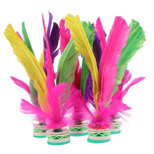 ibasenice 5 Stück Federball Badminton Shuttlecock Schüler Treten Spiel-Kick- Für Schüler Sportbedarf Freizeitspielzeug Für Schüler Indoor- Und Outdoor-Spiel Stoff ibasenice 5 Stück Federball Badminton Shuttlecock Schüler Treten Spiel-Kick- Für Schüler Sportbedarf Freizeitspielzeug Für Schüler Indoor- Und Outdoor-Spiel Stoff von ibasenice