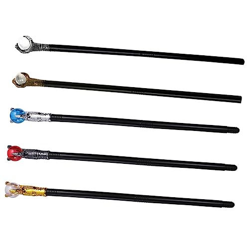 ibasenice 5 Stück Halloween-Zauberstab Halloween Costume idea Halloween Party verkleidung Halloween-Spazierstock Stöcke Halloween-Requisiten Halloween-Bastel-Cosplay-Stock Der Griff ist PE ibasenice 5 Stück Halloween-Zauberstab Halloween Costume idea Halloween Party verkleidung Halloween-Spazierstock Stöcke Halloween-Requisiten Halloween-Bastel-Cosplay-Stock Der Griff ist PE von ibasenice