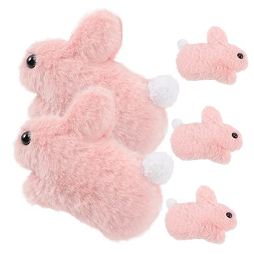 ibasenice 5 Stück Kaninchen Zubehör kaninchenzubehör Handtasche hängende Dekore Hasen-Schlüsselanhänger selber Machen DIY Stoffhasen-Schlüsselanhänger Hasentaschen-Anhänger Plüsch Rosa ibasenice 5 Stück Kaninchen Zubehör kaninchenzubehör Handtasche hängende Dekore Hasen-Schlüsselanhänger selber Machen DIY Stoffhasen-Schlüsselanhänger Hasentaschen-Anhänger Plüsch Rosa von ibasenice