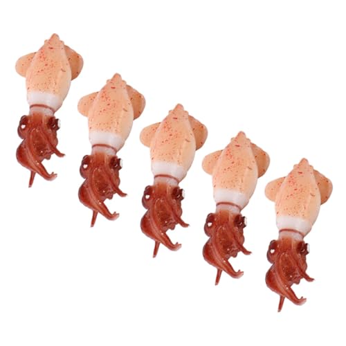 ibasenice 5 Stück Kleine Dekorationsmodelle Simulation Von Tintenfischfiguren Tintenfischerkennungsmodell Simulation Von Tiermodellen Künstliches Fleisch Simulation Von ibasenice 5 Stück Kleine Dekorationsmodelle Simulation Von Tintenfischfiguren Tintenfischerkennungsmodell Simulation Von Tiermodellen Künstliches Fleisch Simulation Von von ibasenice