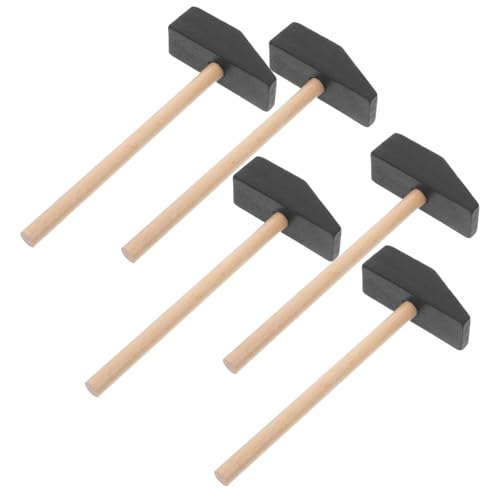 ibasenice 5 Stück Kleiner Holzhammer Mini-Holzhammer DIY Pädagogisches lernspielzeug Robuste Holzspielzeuge Holzhausbausteine Hammerspielzeug für Kleinkinder ibasenice 5 Stück Kleiner Holzhammer Mini-Holzhammer DIY Pädagogisches lernspielzeug Robuste Holzspielzeuge Holzhausbausteine Hammerspielzeug für Kleinkinder von ibasenice