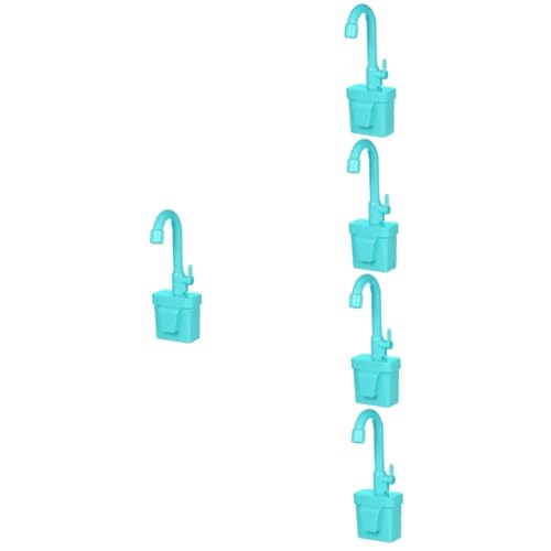 ibasenice 5st Spielzeug Für Die Spülmaschine in Der Küche Wasserhahn-Spielzeug-ersatz Simulation Gefälschtes Wasserhahnspielzeug Wasserhahn, Spielzeugküche Kind Plastik Waschbecken Künstlich von ibasenice