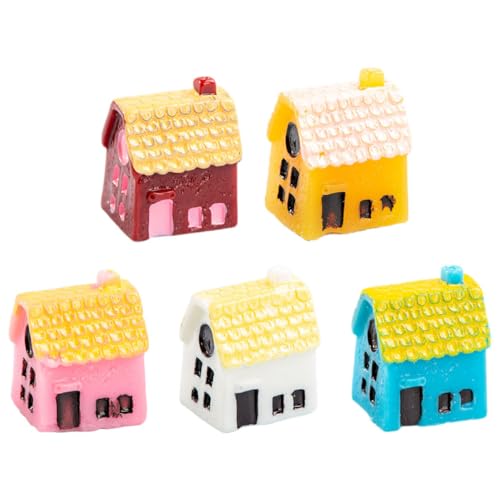 ibasenice 5 Stück Mikrolandschaft Kleine Hausdekorationen Mini Gartenzubehör Sukkulenten Puppenhaus Basteln Mini Hausmodell Miniatur Feenhaus Landschaft Mini Haus Miniatur Dinge ibasenice 5 Stück Mikrolandschaft Kleine Hausdekorationen Mini Gartenzubehör Sukkulenten Puppenhaus Basteln Mini Hausmodell Miniatur Feenhaus Landschaft Mini Haus Miniatur Dinge von ibasenice