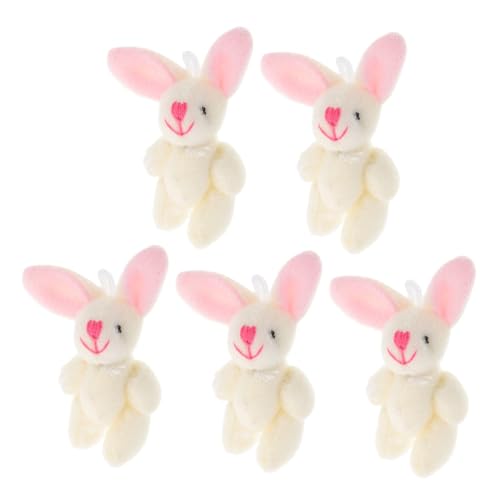 ibasenice 5 Stück Mini Joint Bunny Puppe Kawaii Plüschtiere Flauschiges Häschen Kleine Tierfiguren Nettes Ausgestopftes Tier Lustige Ausgestopfte Tiere Miniaturhasenfigur Kurzer Plüsch ibasenice 5 Stück Mini Joint Bunny Puppe Kawaii Plüschtiere Flauschiges Häschen Kleine Tierfiguren Nettes Ausgestopftes Tier Lustige Ausgestopfte Tiere Miniaturhasenfigur Kurzer Plüsch von ibasenice