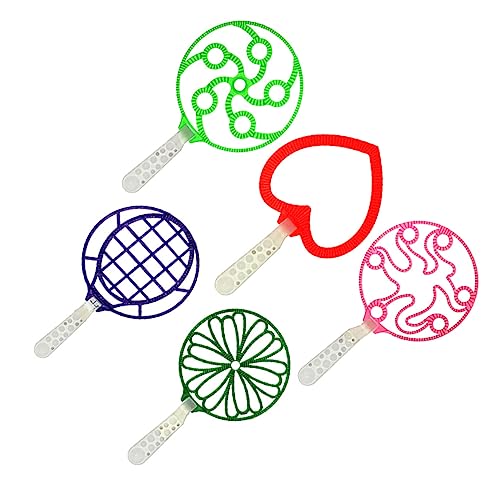 ibasenice 5 Stück Seifenblasenmacher Sprudelstab Seifenblasen-Stick ibasenice 5 Stück Seifenblasenmacher Sprudelstab Seifenblasen-Stick von ibasenice