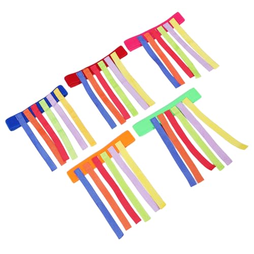 ibasenice 5 Stück Sensory Tail Game Gürtel Fangspiel für Kindergarten und Garten Koordination Bunte ibasenice 5 Stück Sensory Tail Game Gürtel Fangspiel für Kindergarten und Garten Koordination Bunte von ibasenice
