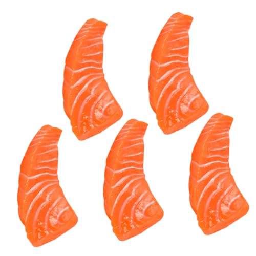 ibasenice Early Ed Photography 5 Stück Gefälschtes Fischfleisch Simulierte -Requisiten von ibasenice