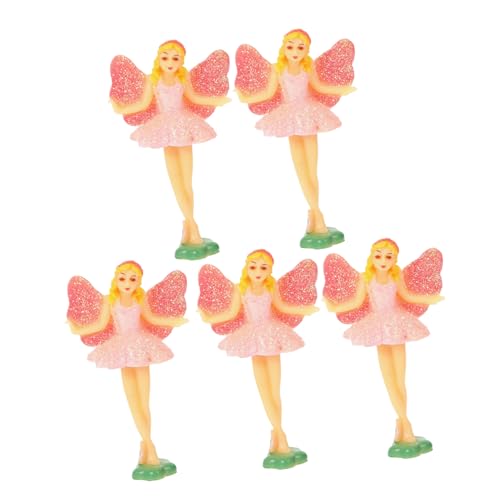 ibasenice 5 Stück Spieluhr Puppenfiguren Tanzendes Mädchen Puppen Spieluhr Ballettpuppe Spieluhr Zubehör von ibasenice