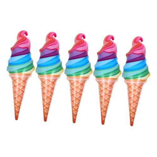 ibasenice 5 Stück Teiliges Aufblasbare Eiscreme PVC Wiederverwendbares Party dekorationsspielzeug Große Sommer partyballons Vielseitig Einsetzbar für Kindergeburtstag und Eventgestaltung ibasenice 5 Stück Teiliges Aufblasbare Eiscreme PVC Wiederverwendbares Party dekorationsspielzeug Große Sommer partyballons Vielseitig Einsetzbar für Kindergeburtstag und Eventgestaltung von ibasenice