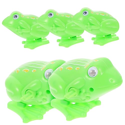 ibasenice 5 Stück Teiliges Aufzieh Froschspielzeug für Lustige Tier Spielzeuge mit Nostalgischem Design Kreative Sprungspielzeuge Geschenkidee für Kleine ibasenice 5 Stück Teiliges Aufzieh Froschspielzeug für Lustige Tier Spielzeuge mit Nostalgischem Design Kreative Sprungspielzeuge Geschenkidee für Kleine von ibasenice