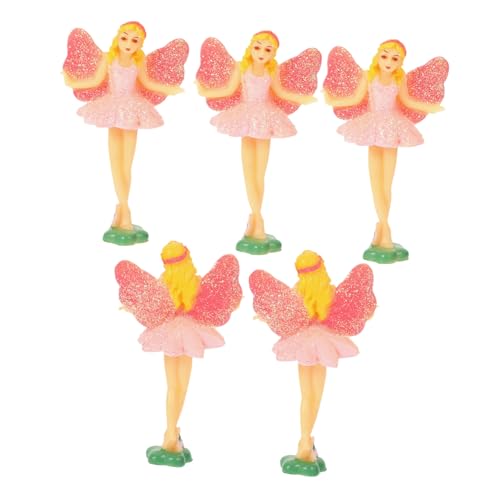 ibasenice 5 Stück Teiliges Ballettpuppen Zubehör für Spieluhren Tanzende Mädchenfiguren für Kreative Spielmöglichkeiten und Musikboxen Hochwertige Verarbeitung und Langlebige Materialien von ibasenice
