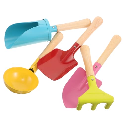 ibasenice 5 Stück Teiliges Gartengeräte Schaufel und Rechen Kindersicher durch Abgerundete Kanten Leicht zu Reinigen für Sandkasten Garten und Sommer Outdoor Spielspaß ibasenice 5 Stück Teiliges Gartengeräte Schaufel und Rechen Kindersicher durch Abgerundete Kanten Leicht zu Reinigen für Sandkasten Garten und Sommer Outdoor Spielspaß von ibasenice