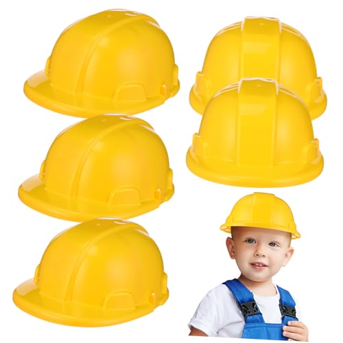 ibasenice 5 Stück Teiliges Gelbe Bauhelme Leichter Kunststoff Helm für Verkleidung Partyzubehör Halloween Kostüm Robust und Komfortabel für Kindergeburtstag ibasenice 5 Stück Teiliges Gelbe Bauhelme Leichter Kunststoff Helm für Verkleidung Partyzubehör Halloween Kostüm Robust und Komfortabel für Kindergeburtstag von ibasenice