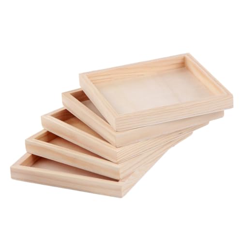 ibasenice 5 Stück Teiliges Holztablett Unbehandelte Holzablage Puzzle Organizer Stabil Langlebig Vielseitig Für Bauklötze Und Aufbewahrung ibasenice 5 Stück Teiliges Holztablett Unbehandelte Holzablage Puzzle Organizer Stabil Langlebig Vielseitig Für Bauklötze Und Aufbewahrung von ibasenice