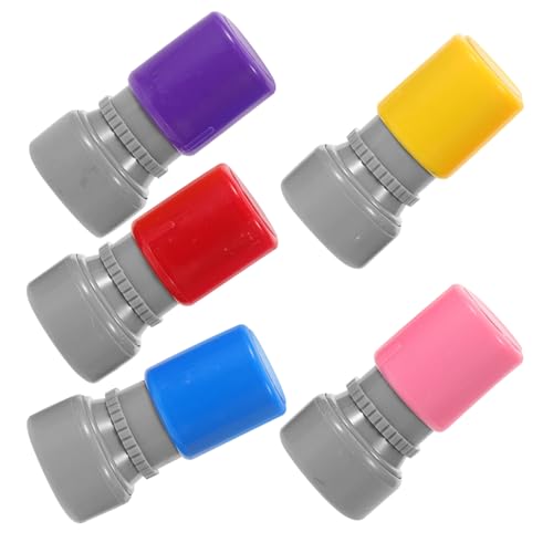 ibasenice 5 Stück Teiliges Lehrer Stempel für Korrektur und Feedback Selbstfärbend Klassenzimmer Belohnungsstempel für mit Klarem Abdruck und Tragbarem Design für ibasenice 5 Stück Teiliges Lehrer Stempel für Korrektur und Feedback Selbstfärbend Klassenzimmer Belohnungsstempel für mit Klarem Abdruck und Tragbarem Design für von ibasenice