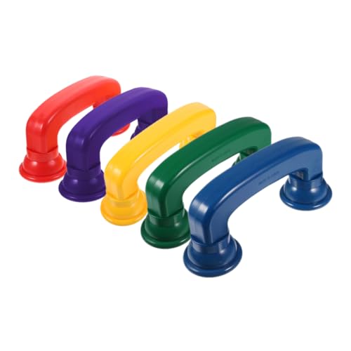 ibasenice 5 Stück Teiliges Lesefördernde Flüstertelefone aus Kunststoff Leichtes Hörtraining mit Abgerundeten Kanten Fördert Aussprache Gedächtnis und Feinmotorik für Kleinkinder von ibasenice