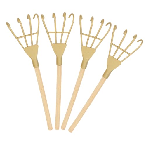 ibasenice 5 Stück Teiliges Mini Rechen Goldfarben Vintage Dekorative Handrechen für Sandgärten Bonsai Tischdeko Multifunktionale Gartenhelfer für Haus und DIY ibasenice 5 Stück Teiliges Mini Rechen Goldfarben Vintage Dekorative Handrechen für Sandgärten Bonsai Tischdeko Multifunktionale Gartenhelfer für Haus und DIY von ibasenice