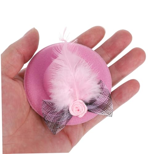 ibasenice 5 Stück Teiliges Mini Top Hats für Puppen Miniatur Puppenhüte mit Blume und Netz Kleine Luftige Kopfbedeckungen aus Weichem Material Vielseitige Dekoration für Puppenhaus und DIY ibasenice 5 Stück Teiliges Mini Top Hats für Puppen Miniatur Puppenhüte mit Blume und Netz Kleine Luftige Kopfbedeckungen aus Weichem Material Vielseitige Dekoration für Puppenhaus und DIY von ibasenice