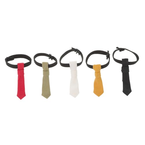 ibasenice 5 Stück Teiliges Miniatur Puppen Krawatten Baumwolle Bunte Neckties für Bjd Puppen Kostüm Zubehör Mini Dollhouse Deko für Pretend Play ibasenice 5 Stück Teiliges Miniatur Puppen Krawatten Baumwolle Bunte Neckties für Bjd Puppen Kostüm Zubehör Mini Dollhouse Deko für Pretend Play von ibasenice