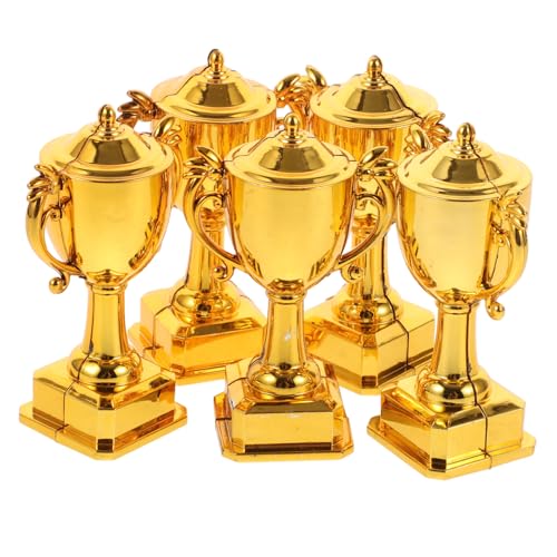 ibasenice 5 Stück Teiliges Miniatur Trophäen aus Hochwertigem Material Detailreiche Kuchen Dekoration und Party Accessoire Vielseitig für Wettbewerbe Geburtstagsfeiern und DIY von ibasenice