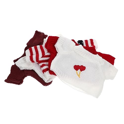 ibasenice 5 Stück Teiliges Puppenkleidung für Handgemachte Sweater für Zubehör für Puppen mit Verschiedenen Designs und Farben ibasenice 5 Stück Teiliges Puppenkleidung für Handgemachte Sweater für Zubehör für Puppen mit Verschiedenen Designs und Farben von ibasenice