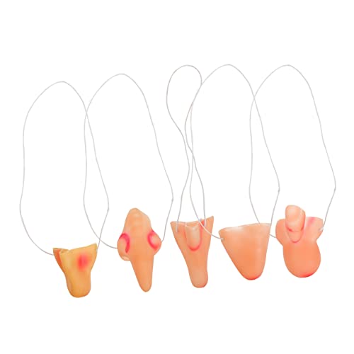 ibasenice 5 Stück Teiliges Realistische Vinyl Hexennasen Halloween Kostüm Zubehör Langlebig Sichere Materialien für Maskenball Cosplay Bühnenauftritte und Karneval ibasenice 5 Stück Teiliges Realistische Vinyl Hexennasen Halloween Kostüm Zubehör Langlebig Sichere Materialien für Maskenball Cosplay Bühnenauftritte und Karneval von ibasenice