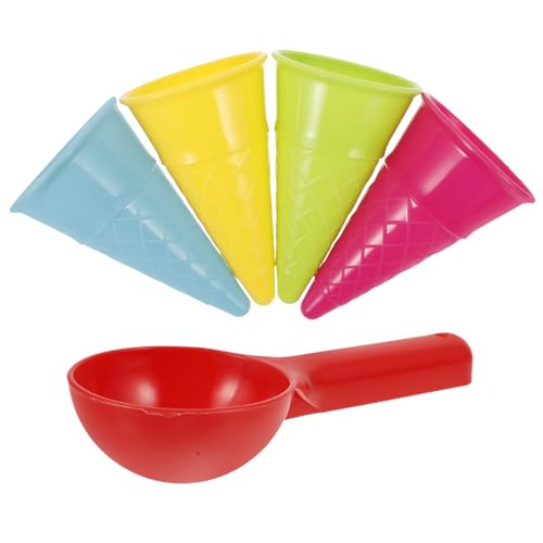 ibasenice 5 Stück Teiliges Spielzeugset für Sandspielzeug mit Eistüten für Strand und Garten Fördert Motorische Fähigkeiten Farben Zufällig Zufällige Farbe ibasenice 5 Stück Teiliges Spielzeugset für Sandspielzeug mit Eistüten für Strand und Garten Fördert Motorische Fähigkeiten Farben Zufällig Zufällige Farbe von ibasenice