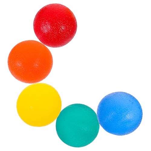 ibasenice 5 Stück Teiliges Squeeze Ball Stretchy Stressball für Entspannung und Fidgeting Handtherapie zur Beruhigung und Konzentration Tragbar und Wiederverwendbar von ibasenice
