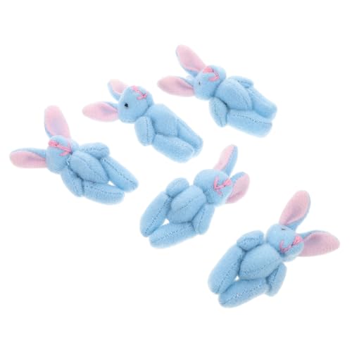 ibasenice 5 Stück gemeinsames Kaninchen kleines Hasenspielzeug Gastgeschenke für Ostern Häschen Kuchen Topper Tortenaufsätze für Geburtstage Mini-Kaninchenspielzeug kurzer Plüsch Himmelblau ibasenice 5 Stück gemeinsames Kaninchen kleines Hasenspielzeug Gastgeschenke für Ostern Häschen Kuchen Topper Tortenaufsätze für Geburtstage Mini-Kaninchenspielzeug kurzer Plüsch Himmelblau von ibasenice