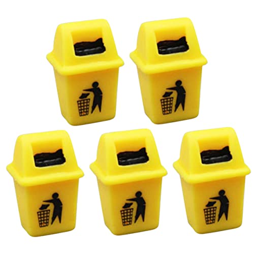 ibasenice 5-teiliger Miniatur-mülleimer Für Puppenhäuser Realistisches Mülleimer-Modell Zum Sortieren Für Kinder Kleiner Mülleimer Mit Tischmaterial Frühes Lernspielzeug ibasenice 5-teiliger Miniatur-mülleimer Für Puppenhäuser Realistisches Mülleimer-Modell Zum Sortieren Für Kinder Kleiner Mülleimer Mit Tischmaterial Frühes Lernspielzeug von ibasenice