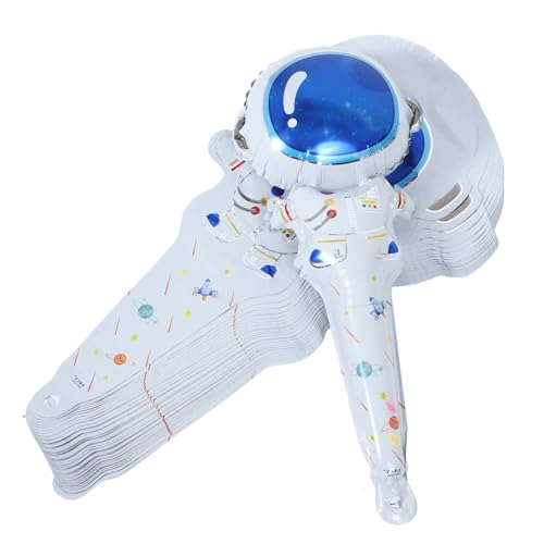 ibasenice 50 Stück Astronautenballon luftballons geburtstagsdekoration Cartoon-Ballon Handinhaltsballon Astronaut Folienballon Platz klein LED bunt Partydekor Ballondekoration Aluminiumfolie ibasenice 50 Stück Astronautenballon luftballons geburtstagsdekoration Cartoon-Ballon Handinhaltsballon Astronaut Folienballon Platz klein LED bunt Partydekor Ballondekoration Aluminiumfolie von ibasenice