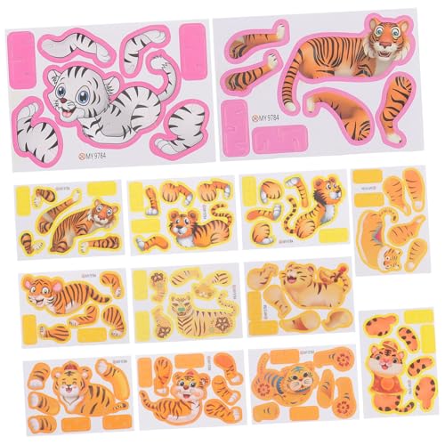 ibasenice 50 Stück Bildung Kinderspielzeug Rätsel Für Kleinkinder Kognitionspuzzle Für Kleinkinder Lernspielzeug Für Cartoon-puzzlespielzeug 3D-Puzzle- Schaum von ibasenice
