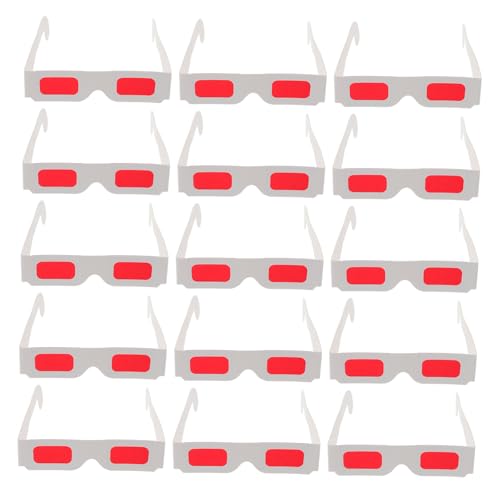 ibasenice 50 Stücke 3D Valentinstag Gläser Kinder Party Favors Rot Papier Film Gläser ibasenice 50 Stücke 3D Valentinstag Gläser Kinder Party Favors Rot Papier Film Gläser von ibasenice