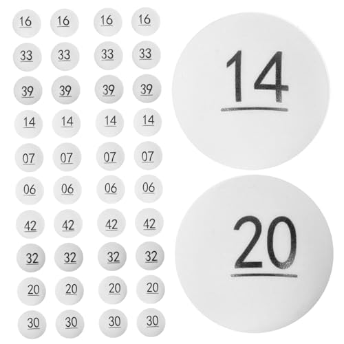 ibasenice 50 Stück Digitaler Zweifarbiger Lotterieball Partybälle Bälle Für Die Party Pflücken Bälle Mit Bingoruf Bierspielbälle Ersatzzahlenkugeln Bingo-zahlenkugeln Partyspielbälle Weiß Pp ibasenice 50 Stück Digitaler Zweifarbiger Lotterieball Partybälle Bälle Für Die Party Pflücken Bälle Mit Bingoruf Bierspielbälle Ersatzzahlenkugeln Bingo-zahlenkugeln Partyspielbälle Weiß Pp von ibasenice