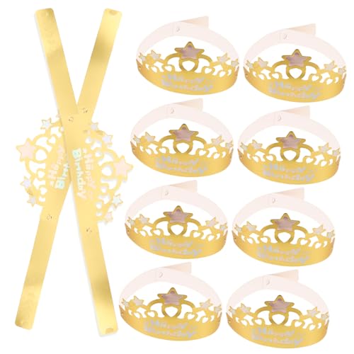 ibasenice Hut Zum Ersten Geburtstag Goldene Papierkrone Für Kleinkinder 50 Stück Faltbar Für Jungen Und Mädchen Partyzubehör Zum Geburtstag ibasenice Hut Zum Ersten Geburtstag Goldene Papierkrone Für Kleinkinder 50 Stück Faltbar Für Jungen Und Mädchen Partyzubehör Zum Geburtstag von ibasenice