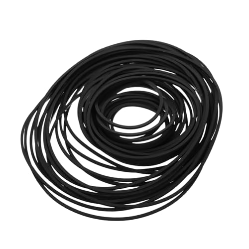 ibasenice 50 Stück Gürtel für Tonbandgeräte Gummiriemen für Recorder Leere Kassette Riemenwechsel bei Plattenspieler Austausch des Plattenspielerriemens Gürtel für Kassettenspieler Black ibasenice 50 Stück Gürtel für Tonbandgeräte Gummiriemen für Recorder Leere Kassette Riemenwechsel bei Plattenspieler Austausch des Plattenspielerriemens Gürtel für Kassettenspieler Black von ibasenice