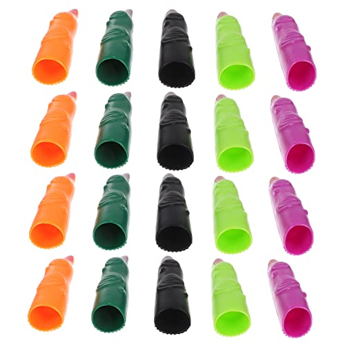 ibasenice Gruselige Gefälschte Hexenfinger 50 Stück Halloween-Finger-Requisiten Realistische Blutige Halloween-Hand-Accessoires von ibasenice