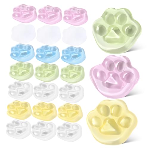 ibasenice Mini-tierpfotenspielzeug 50 Stück Leckspielzeug Weiches Quetschbares Handübungsspielzeug Kawaii-Spielzeug Für Kinder von ibasenice