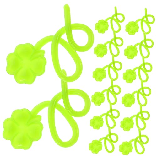ibasenice 50 Stück Kinderentlüftungsspielzeug Decke Klebrige Bälle Klebrige Handelastische Spielzeuge Elastische Klebrige Hände Mit Klebrigen Händen Light Green von ibasenice