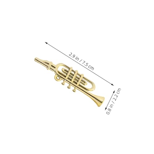 ibasenice 50 Stück Mini Musikinstrumente Kunststoff Miniatur Trompete Saxophon Flöte mit Goldener Oberfläche für DIY Basteln Weihnachtsbaum und Kranz Schmuck Kreative Weihnachtsdeko ibasenice 50 Stück Mini Musikinstrumente Kunststoff Miniatur Trompete Saxophon Flöte mit Goldener Oberfläche für DIY Basteln Weihnachtsbaum und Kranz Schmuck Kreative Weihnachtsdeko von ibasenice