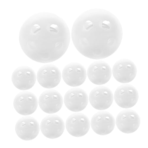 ibasenice 50 Stück Plüschspielzeug Glocken Ersatzglocken für Plüschtiere Miniatur Glockenball Geräuschemacher für DIY Akustik für Stofftiere von ibasenice