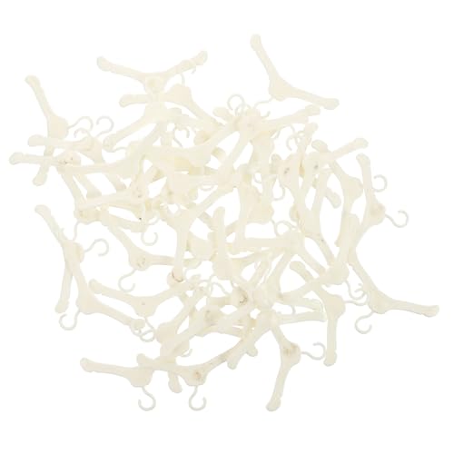 ibasenice 50 Stück Puppenkleiderbügel aus Kunststoff Kompakt und Leicht Sicher ohne Scharfe Kanten zum Organisieren und Aufhängen von Puppenbekleidung Praktisch für Puppenhaus und ibasenice 50 Stück Puppenkleiderbügel aus Kunststoff Kompakt und Leicht Sicher ohne Scharfe Kanten zum Organisieren und Aufhängen von Puppenbekleidung Praktisch für Puppenhaus und von ibasenice