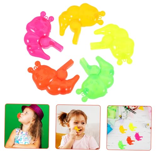 ibasenice 50 Stück Raupenpfeife Für Kinderspielzeug Für Babys Massenspielzeug Kleines Kindersportspielzeug Kinderspielzeug B Niedliche Babypfeifen Spielepfeife Partygeschenke von ibasenice