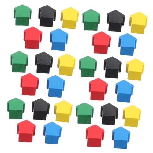 ibasenice 50 Stück Teiliges Holzspiel Figuren Set Bunten Farben Ergänzung für Brettspiele Strategische Spielmarken für Erwachsene für Schach und Andere Spiele ibasenice 50 Stück Teiliges Holzspiel Figuren Set Bunten Farben Ergänzung für Brettspiele Strategische Spielmarken für Erwachsene für Schach und Andere Spiele von ibasenice