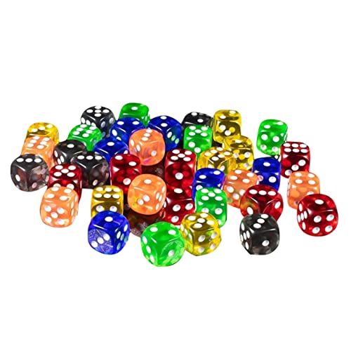 ibasenice 50 Stück Würfel настольные игры Gry planszowe Virtu brettspiel Party Spiele Party Games настольная игра Board gamees Brettspiel-Tool Partygeschenk Spiel-Requisiten Acryl ibasenice 50 Stück Würfel настольные игры Gry planszowe Virtu brettspiel Party Spiele Party Games настольная игра Board gamees Brettspiel-Tool Partygeschenk Spiel-Requisiten Acryl von ibasenice