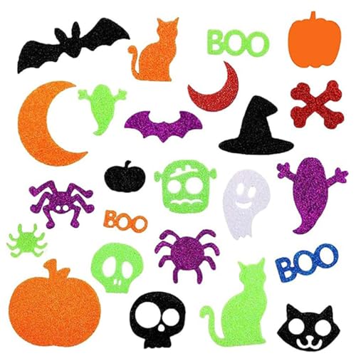 ibasenice 500 Stück Halloween-Aufkleber Selbstklebende Schäume Für - Und Möbeldekor von ibasenice